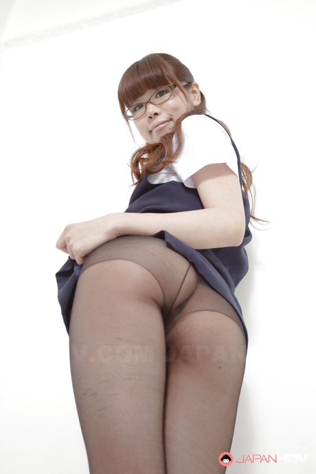 Excellent girls Amu Umino and her girlfriend in skirt make some sensual lesbian action